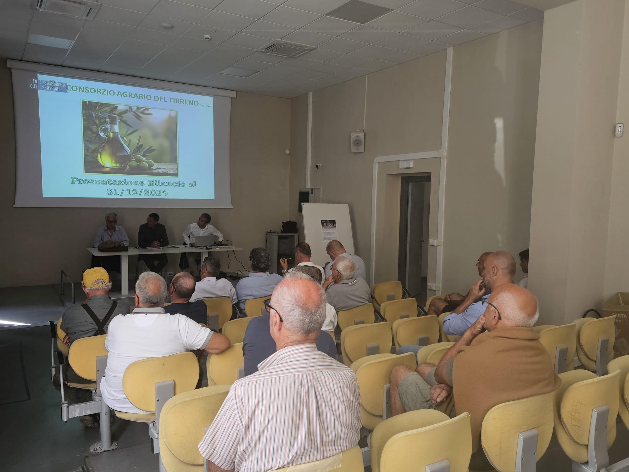 Assemblea Cecina - Relatore